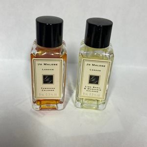 Vintage Jo Malone - Lot of (2) Tuberose & Lime Basil & Mandarin - 0.3 oz.ea.